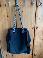 Mooie camomilla dames schouder tas(nr.6 D4), Ophalen of Verzenden, Gebruikt, Zwart, Schoudertasje