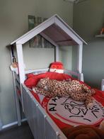 Stoere hoogslaper!, Huis en Inrichting, Slaapkamer | Bedden, 90 cm, Eenpersoons, Wit, Ophalen of Verzenden