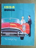 1954 BUICK brochure, excellente staat, Engels, Ophalen of Verzenden, Gelezen, Overige merken