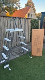 Trap voor het zwembad. +/-1.22m, Tuin en Terras, Zwembad-toebehoren, Ophalen, Zo goed als nieuw