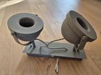 Stoere/industriele spot lamp karwei, Huis en Inrichting, Lampen | Spots, Ophalen, Zo goed als nieuw, Metaal of Aluminium, Plafondspot of Wandspot