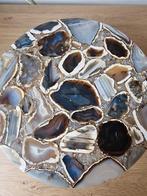 Marmeren taartmeubel, Ophalen, Minder dan 55 cm, Rond, Zo goed als nieuw