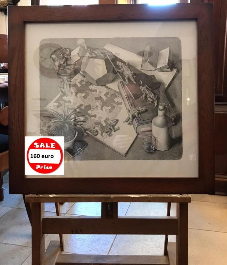 M.C. Escher, Antiek en Kunst, Kunst | Schilderijen | Klassiek, Ophalen