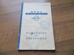 Instructieboek Opel Kapitan 2.5 82 PK 1955, Auto diversen, Handleidingen en Instructieboekjes, Verzenden