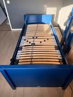 Bopita Kinderbed 90x200 Blauw met Elektrische Lattenbodem, Ophalen, 90 cm, Eenpersoons, Blauw