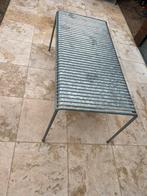Hay palissade gegalvaniseerde tuintafel, Tuin en Terras, Ophalen, Zo goed als nieuw, Rechthoekig, Metaal