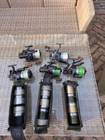 5x Daiwa infinity-x 5500br incl 10 spoelen, Ophalen, Zo goed als nieuw, Molen