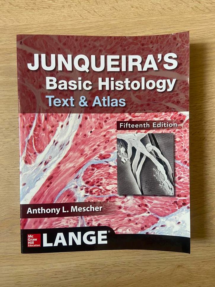 Junqueira’a Basic Histology Text & Atlas, Boeken, Studieboeken en Cursussen, Zo goed als nieuw, HBO, Alpha, Ophalen of Verzenden