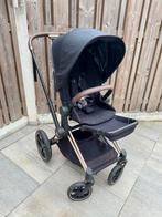 Cybex priam rose gold kinderwagen, Kinderen en Baby's, Kinderwagens en Combinaties, Ophalen of Verzenden, Zo goed als nieuw, Verstelbare duwstang