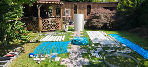 Bestway hydrium staalwanden zwembad 3x5m, Tuin en Terras, Zwembaden, Gebruikt, 120 cm of meer, 400 cm of meer, 300 cm of meer