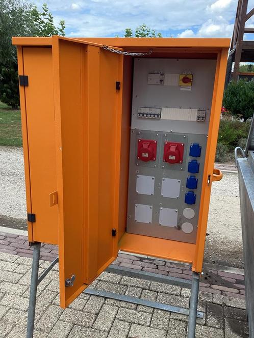 MERZ BOUWSTROOMKAST Bouwwaterput BOUWKAST Bouwput 40A, Doe-het-zelf en Verbouw, Elektra en Kabels, Zo goed als nieuw, Overige typen