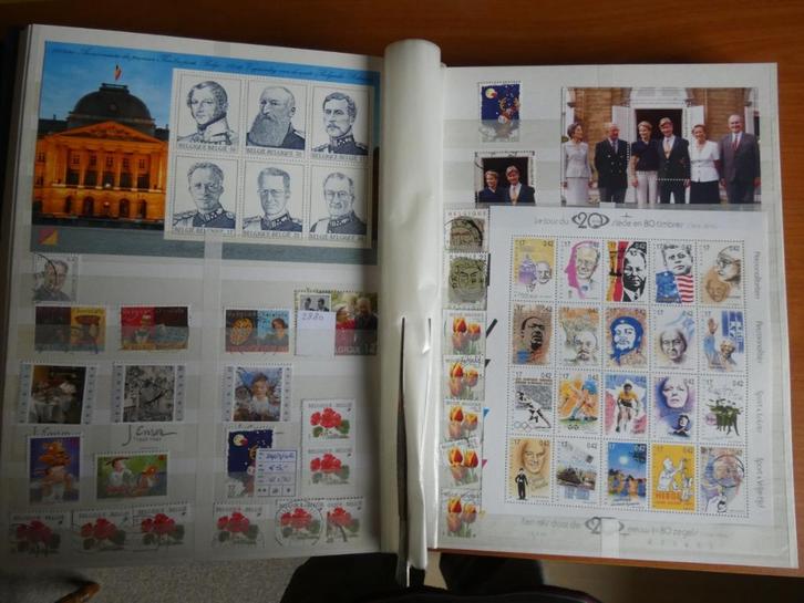 volle album met collectie Belgie, Postzegels en Munten, Postzegels | Volle albums en Verzamelingen, Buitenland, Ophalen of Verzenden