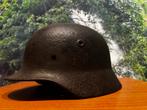 Duitse M40 Helm WOII, Verzamelen, Ophalen of Verzenden, Overige soorten, Duitsland, Helm of Baret