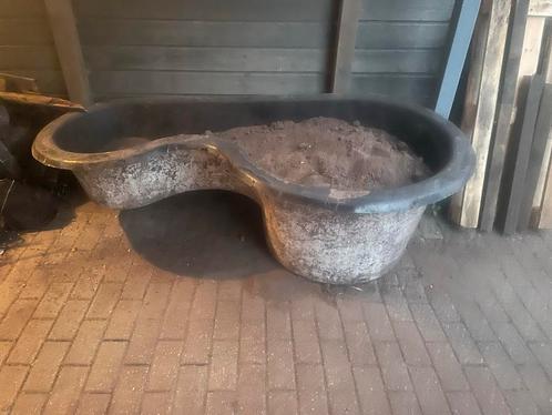 Vijver met zwart zand, Tuin en Terras, Vijvers, Gebruikt, Ophalen