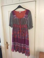Leuke rood paars grijze gevoerde jurk van Esprit, maat 40, Maat 38/40 (M), Verzenden, Zo goed als nieuw, Esprit