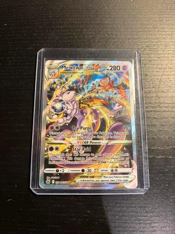 Pokémon Kaarten Mewtwo V 72/78 Full Art Pokémon GO beschikbaar voor biedingen