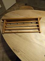 Bruynzeel pannenrek vintage 65 cm, Ophalen of Verzenden, Hout, Wandkapstok, Minder dan 100 cm
