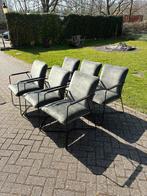 Eetkamerstoelen met armleuning, Huis en Inrichting, Stoelen, Ophalen, Zo goed als nieuw, Vijf, Zes of meer stoelen