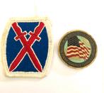 US 11 september coin , patch mountain div, Ophalen of Verzenden, Landmacht, Amerika, Embleem of Badge