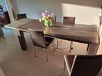 Reusachtige tafel + 6 stoelen - Gratis af te halen!, Ophalen
