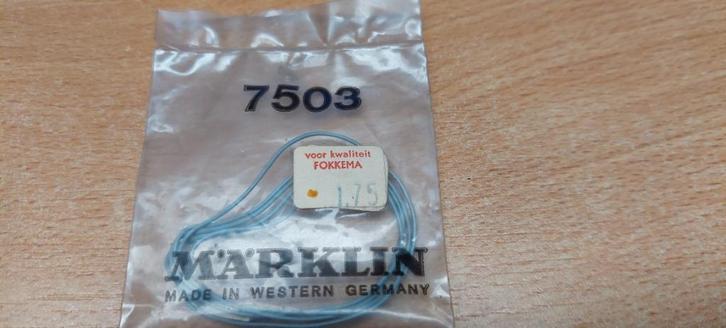 Märklin 7503 bovenleiding verbindingskabel, Hobby en Vrije tijd, Modeltreinen | H0, Nieuw, Overige typen, Wisselstroom, Märklin