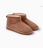 ugg model teddy laarsjes beige zeer dik gevoerd 38, Zwart, Lage of Enkellaarzen, Ophalen of Verzenden, Zo goed als nieuw