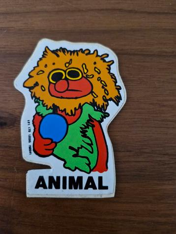 2356 Vintage Sesamstraat Animal Sticker beschikbaar voor biedingen