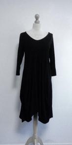 jurk Ophilia, Kleding | Dames, Jurken, Zwart, Ophalen of Verzenden, Zo goed als nieuw, Onder de knie