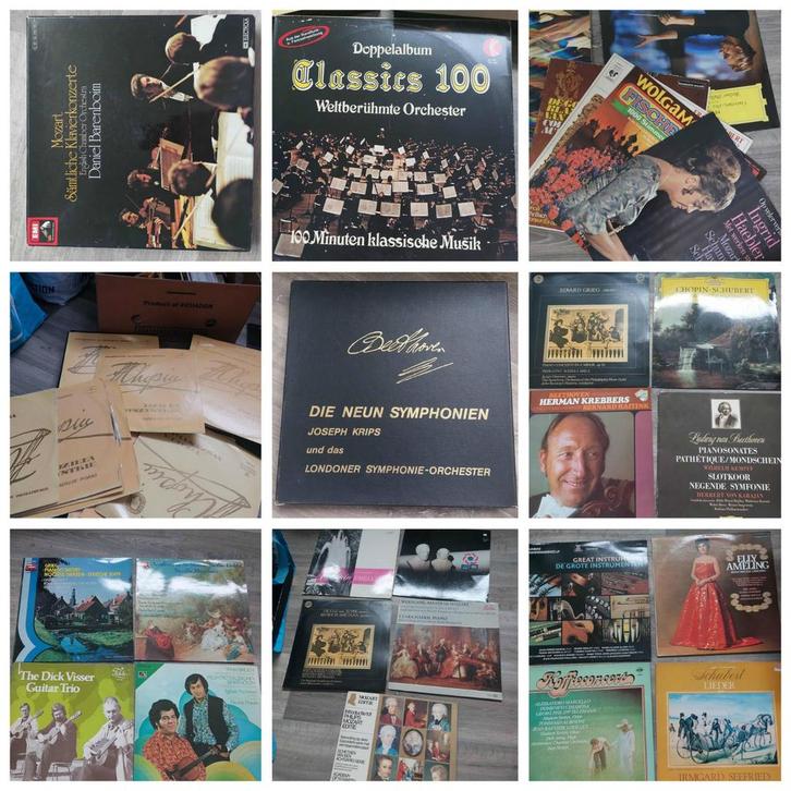 Klassieke Muziek Vinyl LP Groot  Collectie, Cd's en Dvd's, Vinyl | Klassiek, Gebruikt, Classicisme, Orkest of Ballet, 12 inch