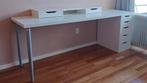 Ikea bureau met ladekastje, Ophalen, Gebruikt, Bureau