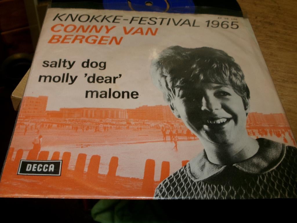 CONNY VAN BERGEN / Salty dog / NL FH / 1965, Cd's en Dvd's, Vinyl Singles, Ophalen of Verzenden, Gebruikt, Nederlandstalig
