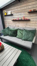 Groene Sierkussens - Set van 4, Ophalen, Minder dan 75 cm, Zo goed als nieuw, Rechte bank