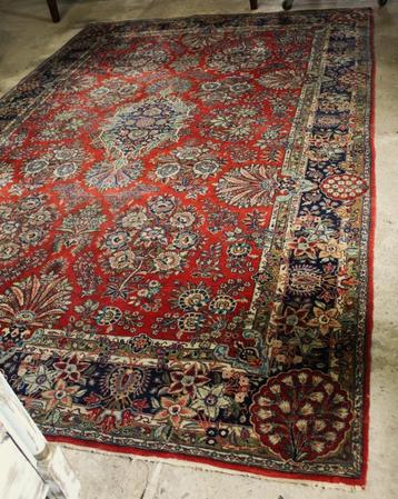Antiek Perzisch tapijt, Sarouck 323 x 213 cm. beschikbaar voor biedingen
