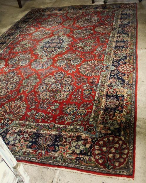 Antiek Perzisch tapijt, Sarouck 323 x 213 cm., Antiek en Kunst, Antiek | Kleden en Textiel, Ophalen
