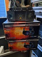 2 Stuks Showtec X-Terminator led licht en laser effect, Ophalen of Verzenden, Zo goed als nieuw, Licht, Geluidgestuurd