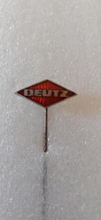 Deutz motoren speldje, Verzamelen, Speldjes, Pins en Buttons, Ophalen of Verzenden, Zo goed als nieuw, Transport, Speldje of Pin