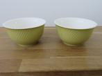 Zara Home schaaltjes kommen mosterd oker geel groen, Huis en Inrichting, Keramiek, Nieuw, Ophalen of Verzenden, Kom(men)