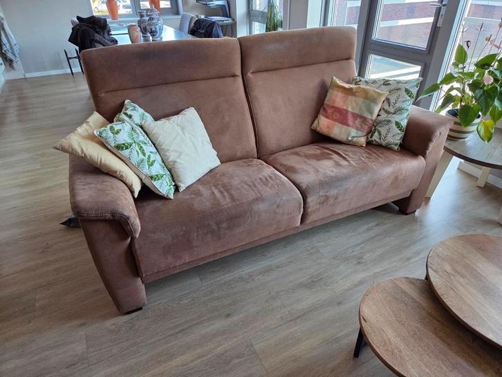 Suède seniorenbank, bank, bankstel, Huis en Inrichting, Banken | Sofa's en Chaises Longues, Tweepersoons, 75 tot 100 cm, Ophalen