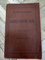 Zakwoordenboek uit 1896 zie foto's, Antiek en Kunst, Ophalen of Verzenden