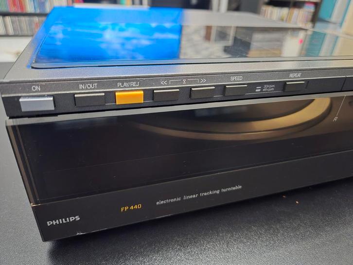 Philips FP440 Lineaire Tracking Platenspeler, Audio, Tv en Foto, Platenspelers, Gebruikt, Philips, Ophalen
