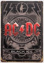 ACDC Black Ice reclamebord van metaal wandbord wanddeco, Info@deconoord.nl, Deco Noord, Nieuw, Ophalen of Verzenden