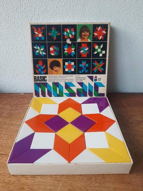Ambi Toys Basic Mosaic mozaïek, Kinderen en Baby's, Speelgoed | Educatief en Creatief, Zo goed als nieuw, Ophalen of Verzenden