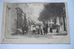 den helder kanaalweg met veel mensen ca. 1900 gelopen, Verzenden, Voor 1920, Gelopen, Noord-Holland