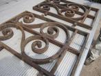 3 X antiek rooster, decoratief en tegen inbraak 59,5x40