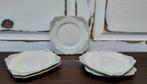 5 vintage porseleinen gebaksbordjes Hutschenreuter, Antiek en Kunst, Ophalen of Verzenden