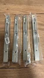 4 stuks kantelschuif voor dubbele deuren, Ophalen of Verzenden, Nieuw, Schuif of Grendel