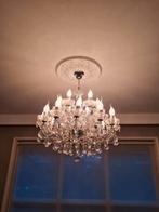 Kroonluchter echt glas 24 fittingen, Ophalen of Verzenden, Zo goed als nieuw, Glas