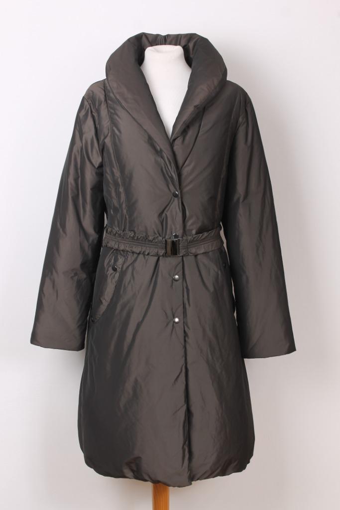 Herfst! Gewatteerde jas Caroline Biss maat 42, Kleding | Dames, Jassen | Winter, Zo goed als nieuw, Maat 42/44 (L), Bruin, Verzenden