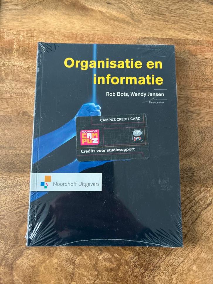 Organisatie en Informatie - Rob Bots, Wendy Jansen, Boeken, Studieboeken en Cursussen, Nieuw, HBO, Ophalen