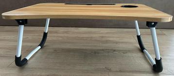 Nieuwe laptop tafel bruin beschikbaar voor biedingen